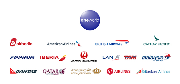 one world airlines list